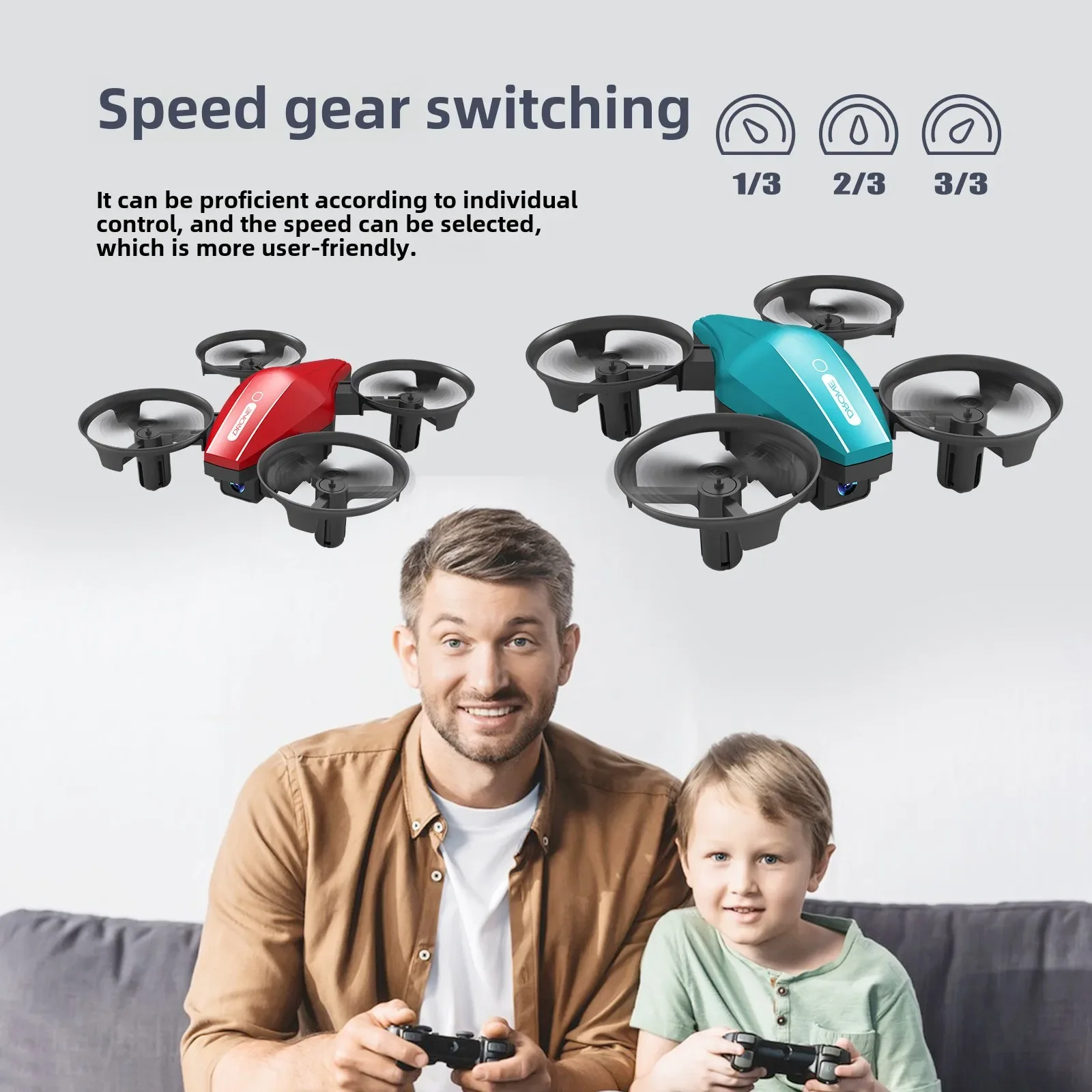 GT1 Controle Remoto Mini Drone Aeronave de Proteção Circ. - Image 5